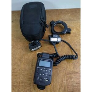 Canon Macro Twin Lite MT-24EX Flash w/ Original Case - Tested
